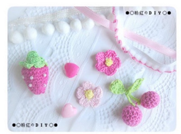 How to use crochet? Handmade crochet cute little decoration making tutorial pattern