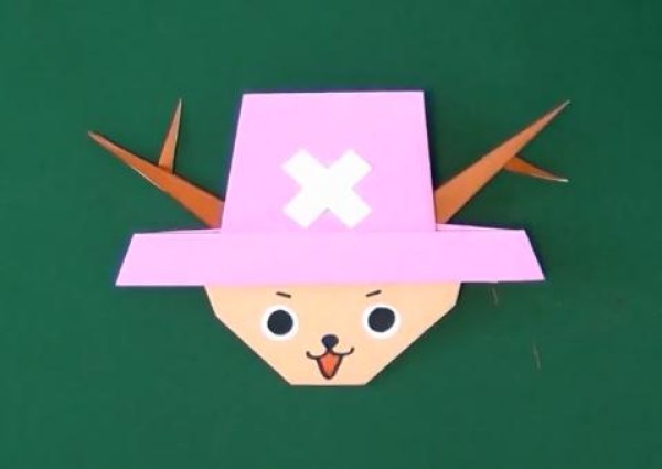 One Piece Origami Collection: Choppers simple origami making video tutorial