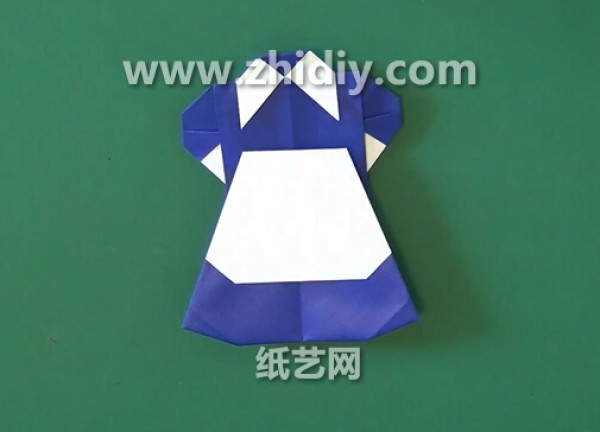 Origami maid skirt handmade tutorial