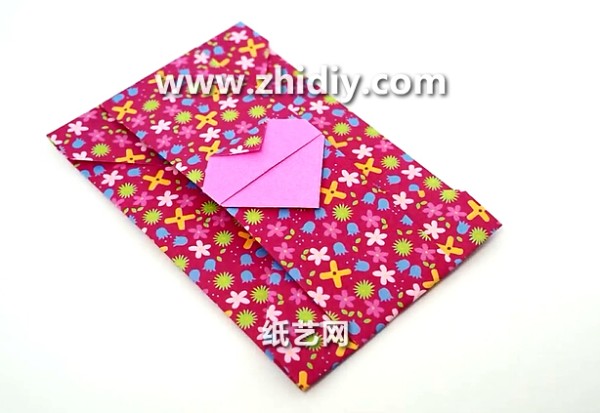 Valentines Day Envelope Origami Heart Creative Handmade Tutorial