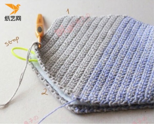 How to use crochet hook? Illustrated tutorial on making handmade crochet insulation mat