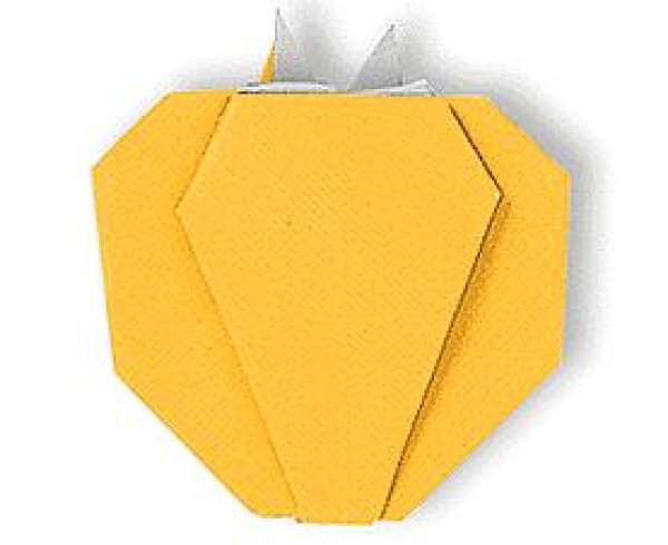 Simple Origami Bell Pepper Tutorial for Children