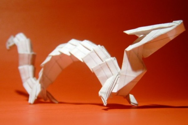 Origami Chinese Dragon Oriental Dragon Handmade Video Tutorial