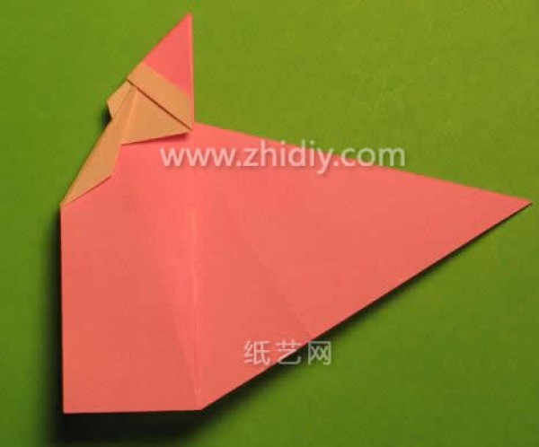 Origami Santa handmade origami tutorial