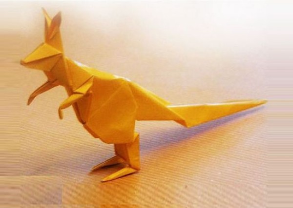 Origami kangaroo handmade origami tutorial