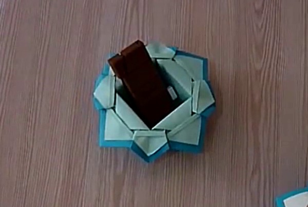 Origami flower gift box handmade origami storage box origami flower box handmade tutorial