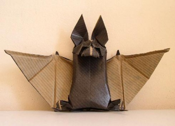 Halloween Origami Bat Collection - Origami Video Tutorial of Simulated Origami Bat