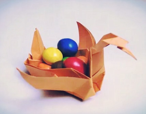 Origami Encyclopedia: Origami Swan Origami Box Video Tutorial