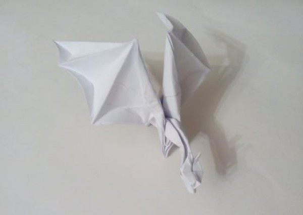 Origami dragon video tutorial