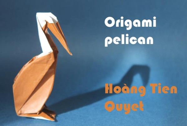 Origami Encyclopedia teaches you how to fold an origami pelican