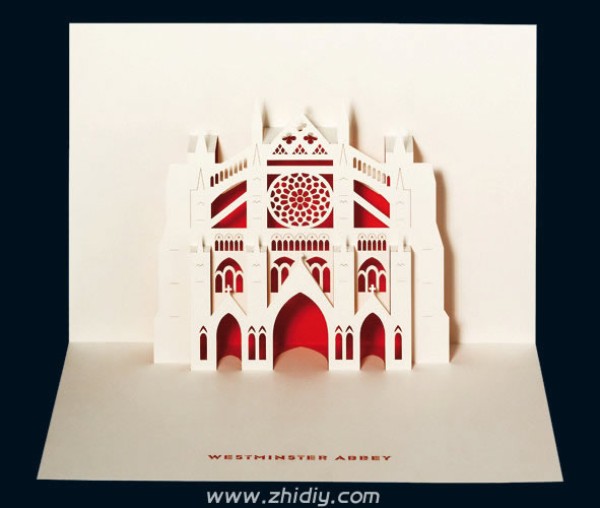 London Landmark 3D Card—Judy Robinson