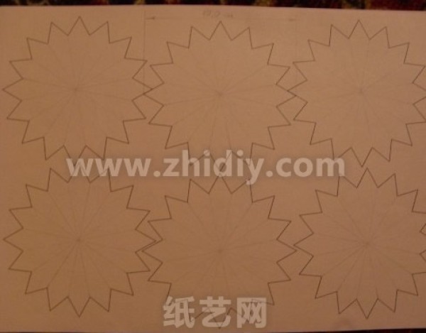 Paper art chrysanthemum making tutorial