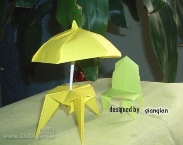 qianqian summer style origami sketch