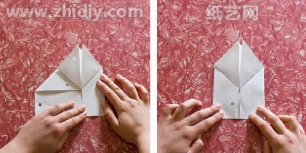 Simple Origami Heart Illustrated Tutorial