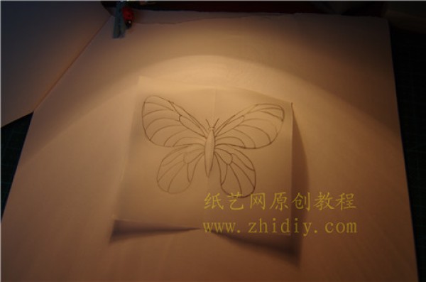 Rubber stamp tutorial for beginners--Butterfly