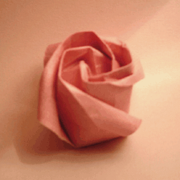 Origami Rose Tutorial