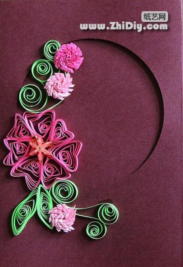 Appreciation of masterpieces of paper quilling