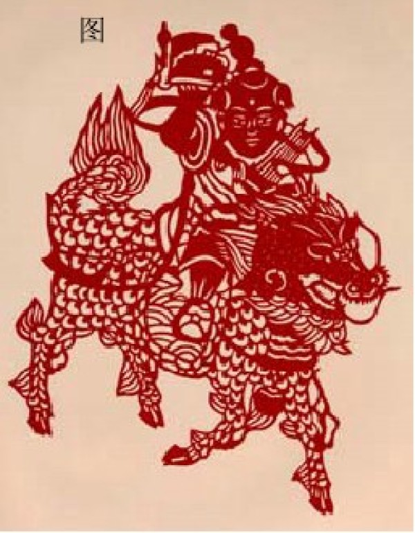 Theme patterns in the collection of Chinese folk paper-cut patterns