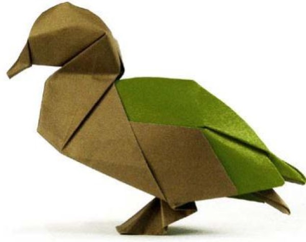 Duck Origami Handmade Origami Tutorial—Unknown Author