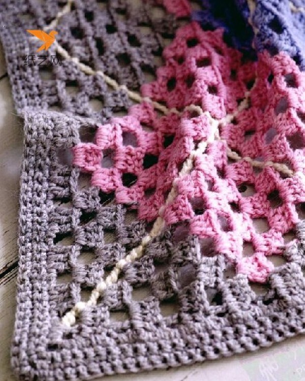 Handmade crochet Afghan blanket pattern tutorial