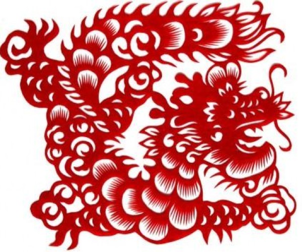 Paper-cut dragon patterns and the latest Year of the Dragon paper-cut tutorials