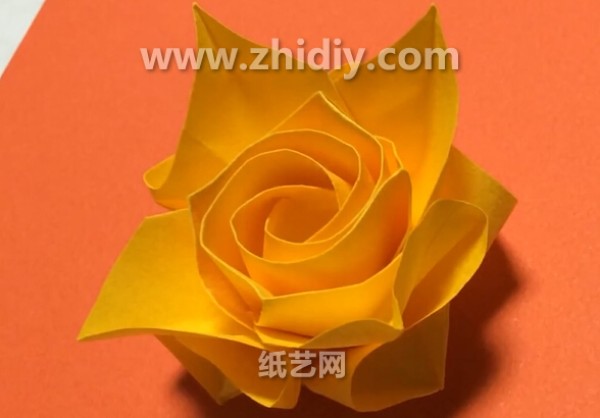 Beautiful Origami Rose Handmade Origami Making Tutorial