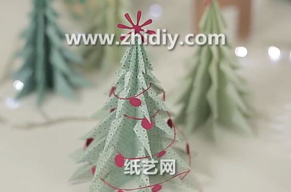 How to make a simple and cute handmade Christmas tree quickly