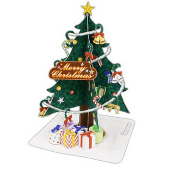 [Paper Model] Christmas tree paper model DIY paper model drawings and handmade DIY production tutorials