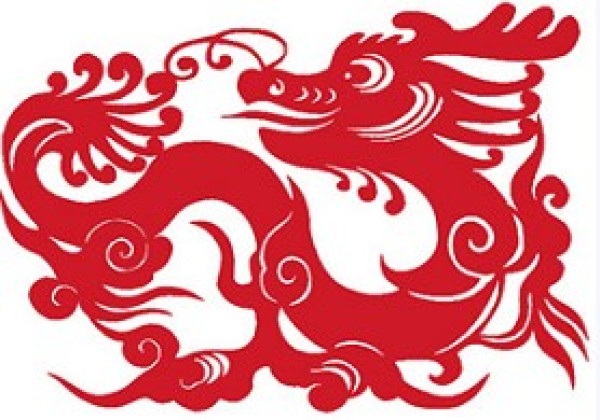 Dragon paper cutting tutorial and cutting method tutorial