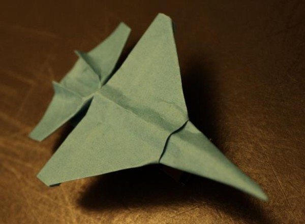 Origami Fighter F15 Eagle Origami Fighter Video Tutorial [Complete Origami Planes]