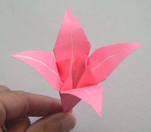 Origami Lily Tutorial Paper Art Flower Making Tutorial