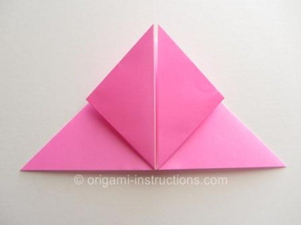 Simple rotating origami rose origami real shot tutorial