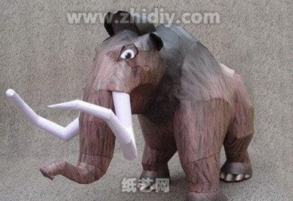 Mammoth Manny Papercraft Free Download