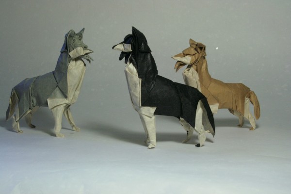 Animals in the world of paper art