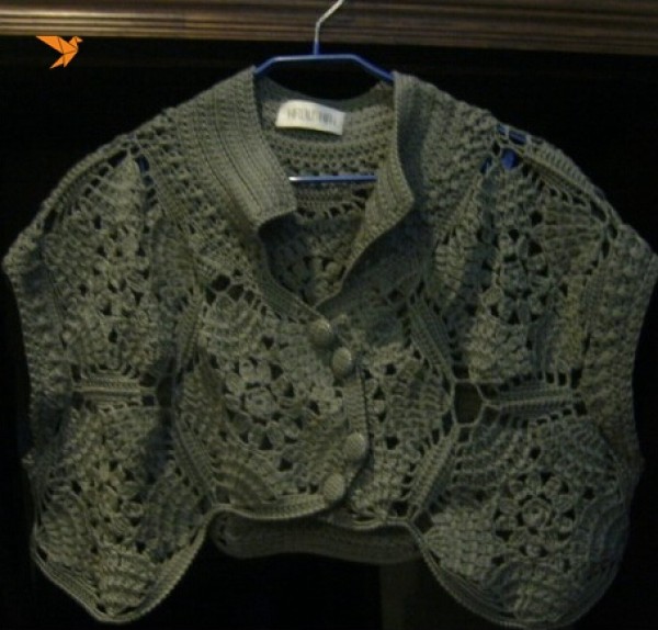 Korean style vest hand knitting tutorial pattern picture