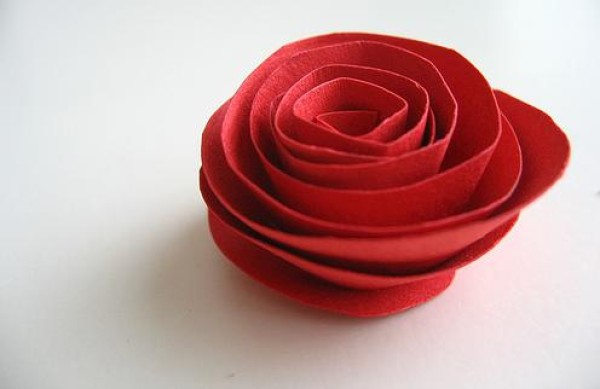 Simple paper flower making Basic tutorial on simple origami flowers