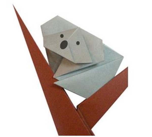 Simple Origami Childrens Koala Origami Tutorial