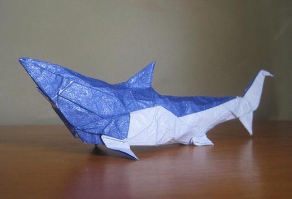 Great White Shark Origami Tutorial—Joseph Wu