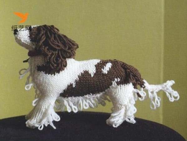 Appreciation of wool knitting pattern dog works