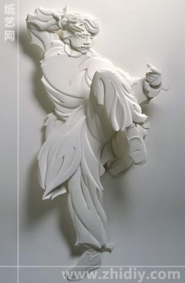 3D paper sculptures by Jeff Nishinaka