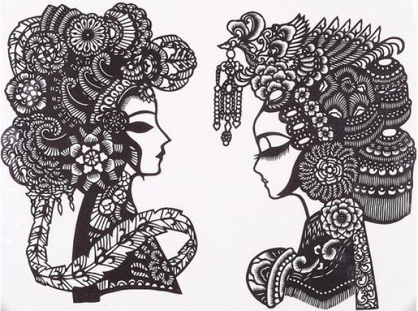 Chinese traditional paper cutting art