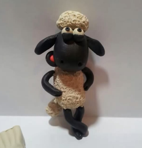 Tutorial on making fun cartoon clay sheep for the Year of the Sheep