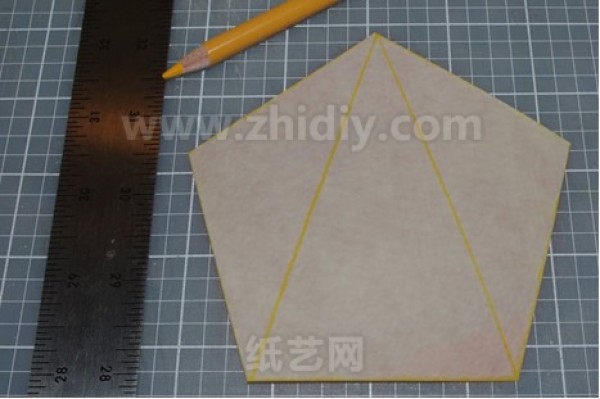 Polyhedral Pentagram Paper Craft Lantern Tutorial