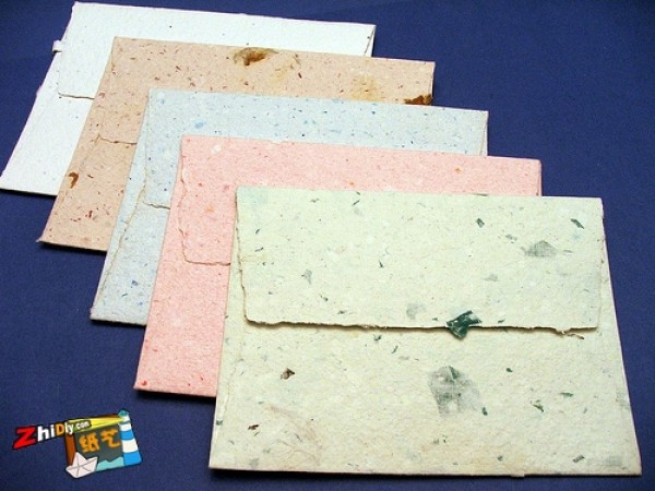 Homemade business envelopes, cards, notes