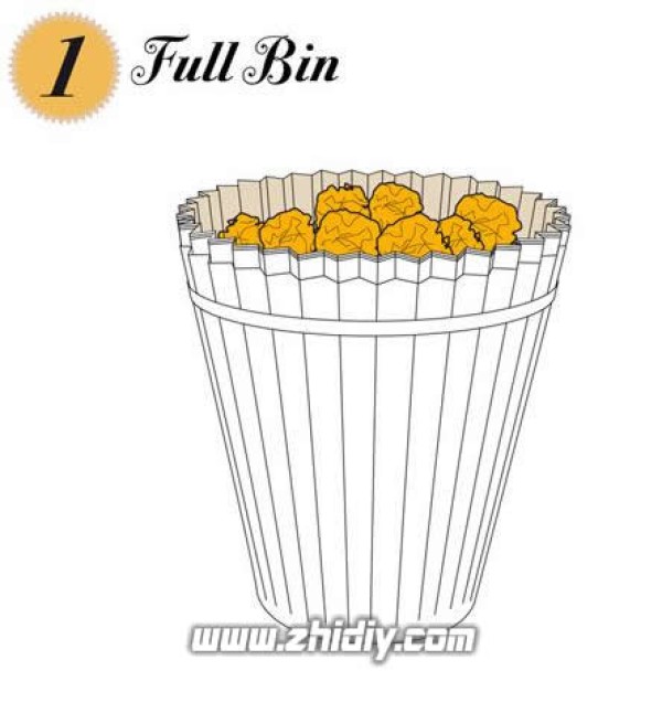 Environmentally friendly wastebasket