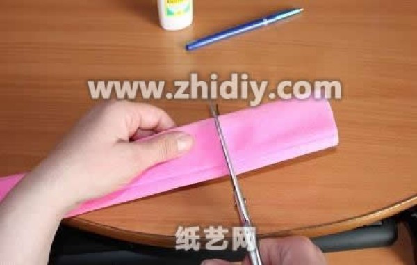 Crepe Paper Paper Flower Making Tutorial