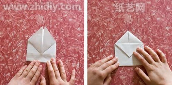 Simple Origami Heart Illustrated Tutorial