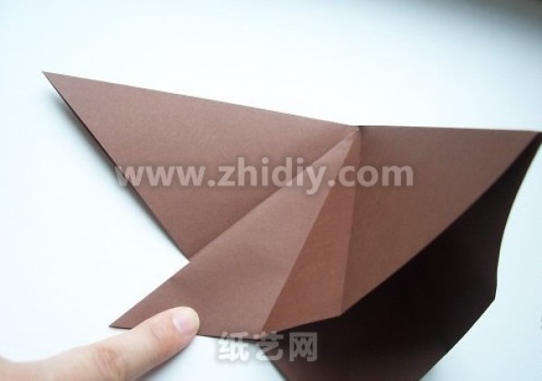 Origami willow leaf boat making tutorial