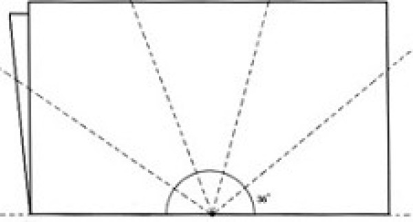 Paper-cutting method: five-corner folding and cutting method