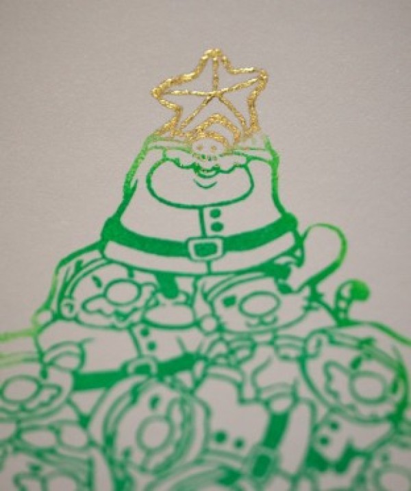 Rubber Stamp Tutorial-Christmas Tree